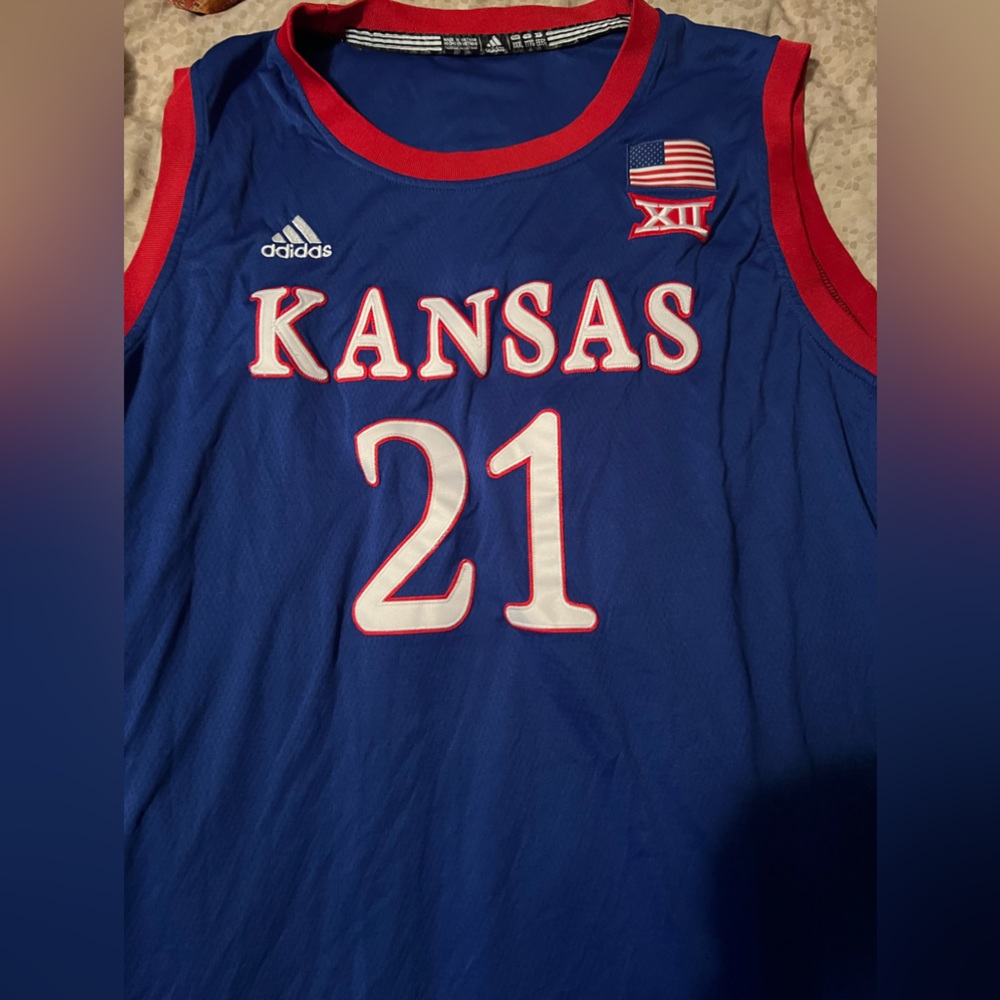 Official Joel Embiid Kansas College Throwback Jersey Size 3xl 🔥🔥